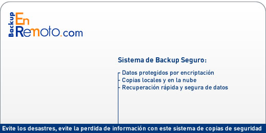Backup EnRemoto y Backup EnRemoto Personal:: Opciones para un Backup seguro